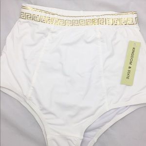 Kingdom & State High waisted Swim Bottoms